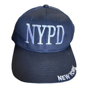 Men's NYPD New York‎ City Police Department Embroidered Adjustable Cap Hat